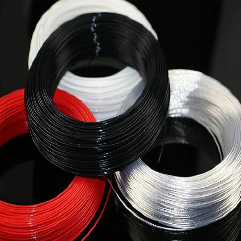

14 16 18 19 20 24AWG Silver plated cable Teflon headphone cable DIY earphone wire audio cable high temperature wire