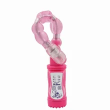 YEMA 8-Speed Vibration Flexible Vibrator Anal Beads Butt Plug Prostate Massager G Spot Stimulate Sex Toys for Women Men Erotic