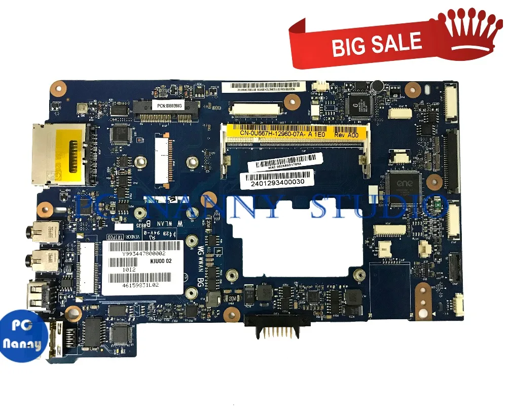 PCNANNY 0U667H U667H для Dell Inspiron Mini 1210 материнская плата ноутбука LA-4501P протестирована |