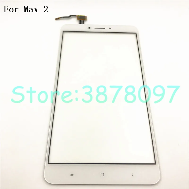 Сенсорный экран 6 44 дюйма для Xiaomi Mi Max / 2 сенсорный дигитайзер панель запасная