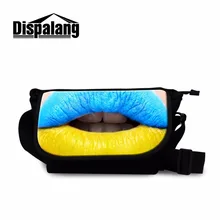 Dispalang школьная плечевая Сумка американский Испанский Русский Флаг Печать крест тела сумки для мальчиков детское модное с лямками сумка