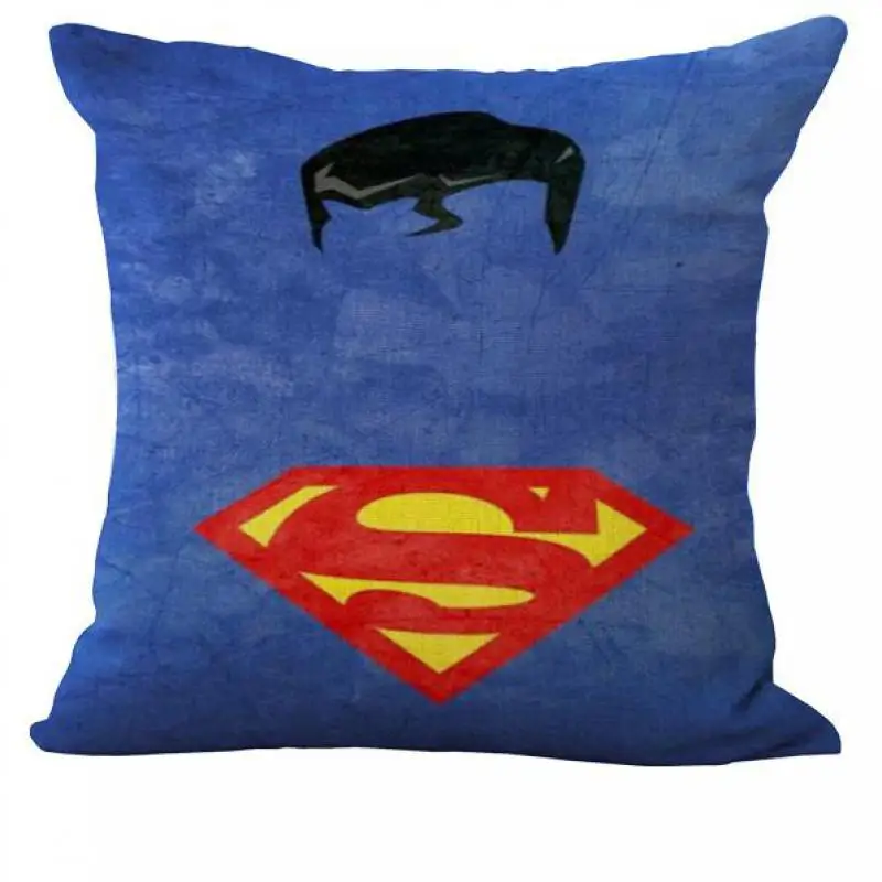 Новые оптовые мультфильм Супермен паук Бэтмен хлопок белье Подушки Детские