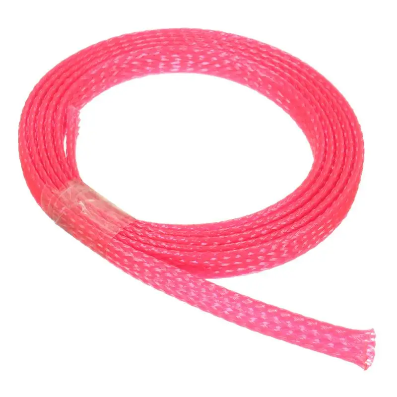 1 м 6 мм плетеный кабельный рукав оболочка проволочная опрятная сетка оплетка обшивка проволока для трубного шланга внутренняя проводка