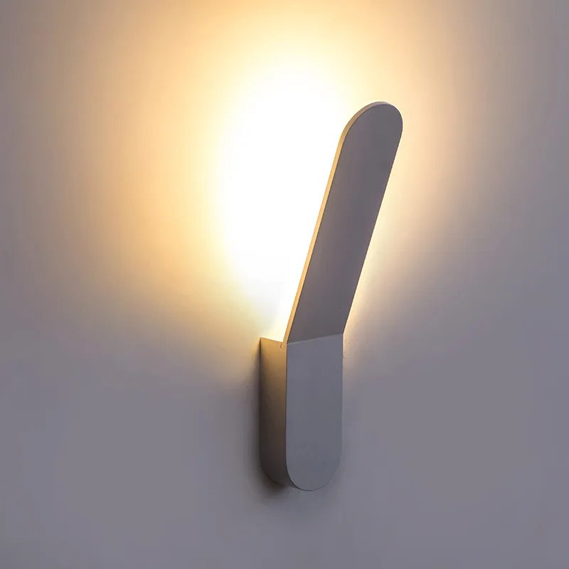 

Modern Wall Sconce 90~260V 8W Led Bedside Reading lamp 310*60*30mm White Wall Lighting Led Stair Lamp Bedroom Lights WWL003