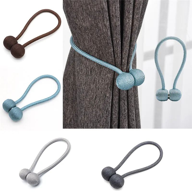 

Modern Simple Tieback Magnets Curtains Buckle Curtain Clips Magnetic Curtain Holder Strap Decorative Accessories Dropshipping