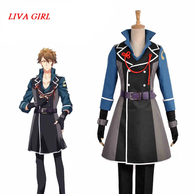 Костюм для косплея Liva girl Idolish7 Ryunosuke Tsunashi костюм на заказ полный комплект топ +