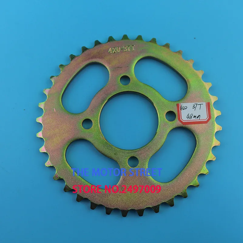 Rear Sprocket 420 37T 48mm 37 Tooth Chain For Chinese ATV Quad Pit Dirt