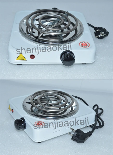 Electric Hot Plate for Cooking Portable Single 1000W Cast Iron hot plates  Heat-up in Seconds Temperature Control - AliExpress