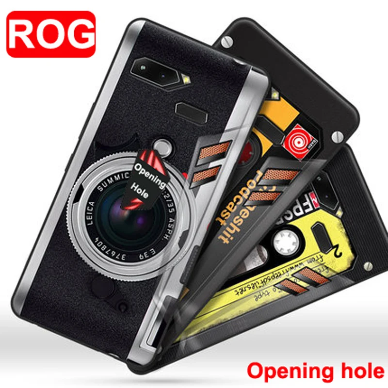 

Cases For Asus ROG Phone Case TPU Soft Slim Silicon rog gaming phone Lite Cover Bumper Shockproof ZS600KL Protective Casings