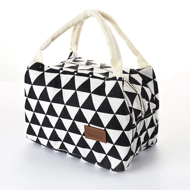 Insulated Thermal Lunch Picnic Bags Fashion Portable Tote Cooler Lunch Bag For Female Kids Men Food Picnic Organizer Bag-14