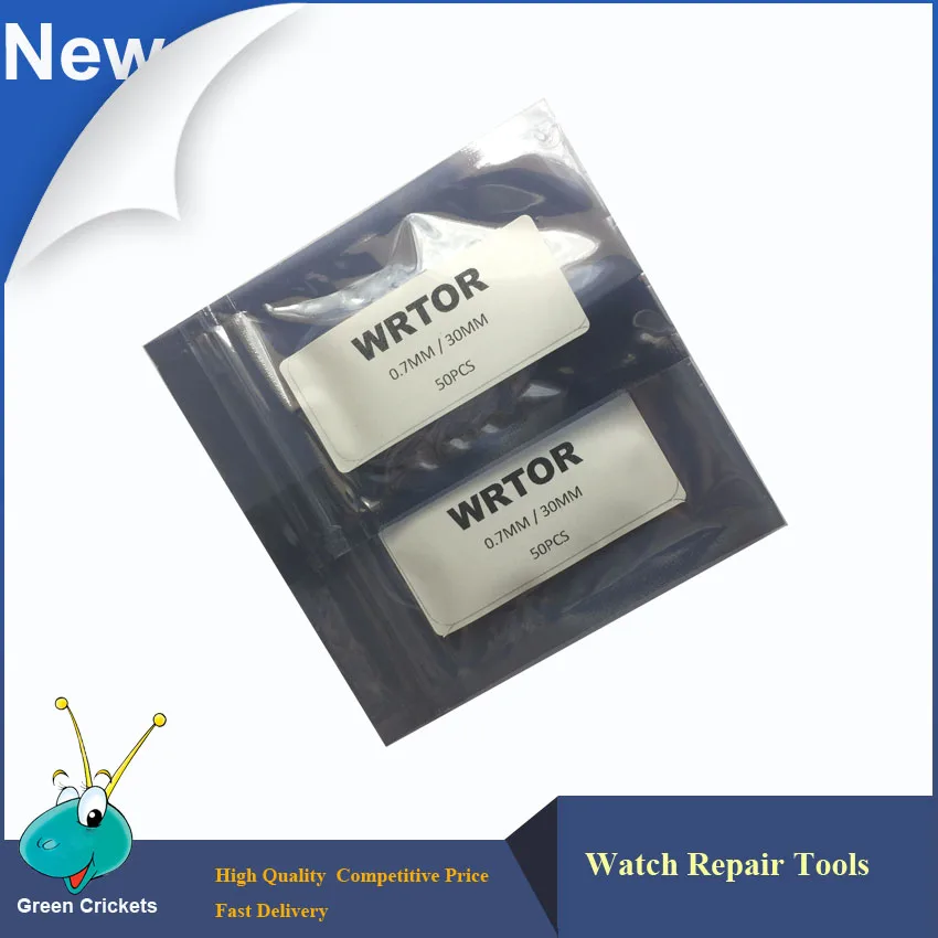 50pcs/bag Watch Case Waterproof O Ring 30mm Ring Diameter 0.7mm