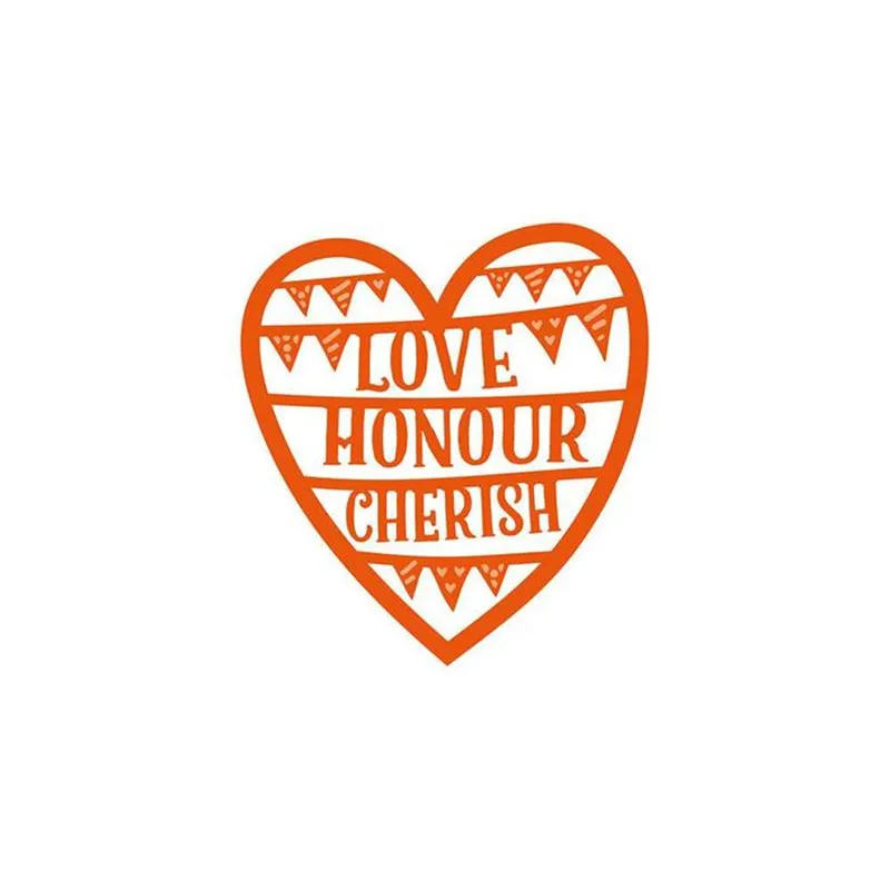 

Naifumodo 1 Pcs/lot Metal Cutting Dies Scrapbooking For Card Making DIY Embossing Cuts Craft Letters Love Honour Cherish Heart