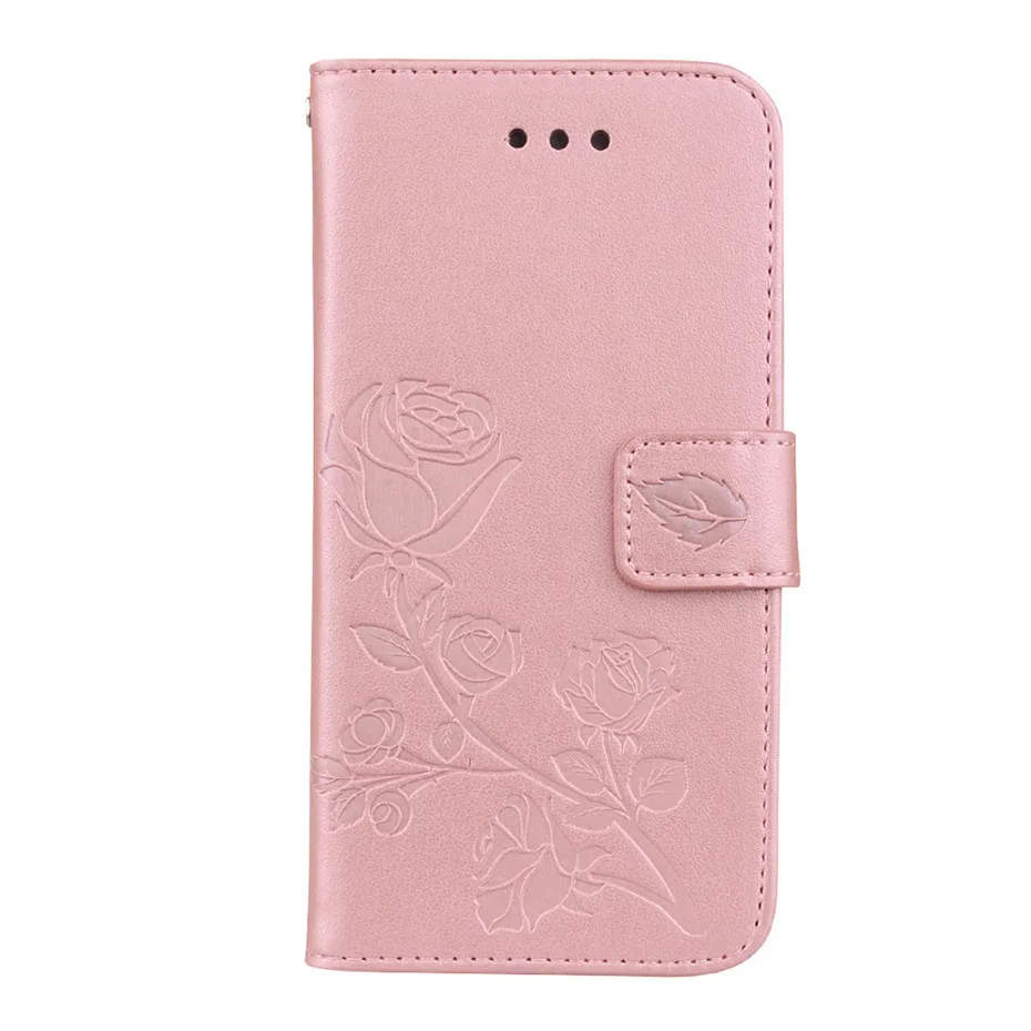 MOUSEMI Filp Leather Case For iPhone 6 5 5S SE Rose Pattern Phone Cases For iPhone 7 8 Plus X XR XS MAX Luxury Wallet Case Cover (4)