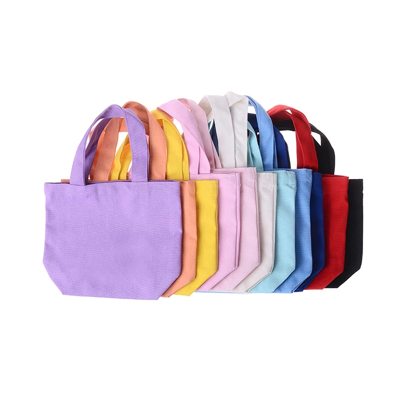 Одноцветный холщовый сумки на плечо Экологичная Сумка Для Покупок Сумка сумки через плечо сумочки повседневная женская сумка
