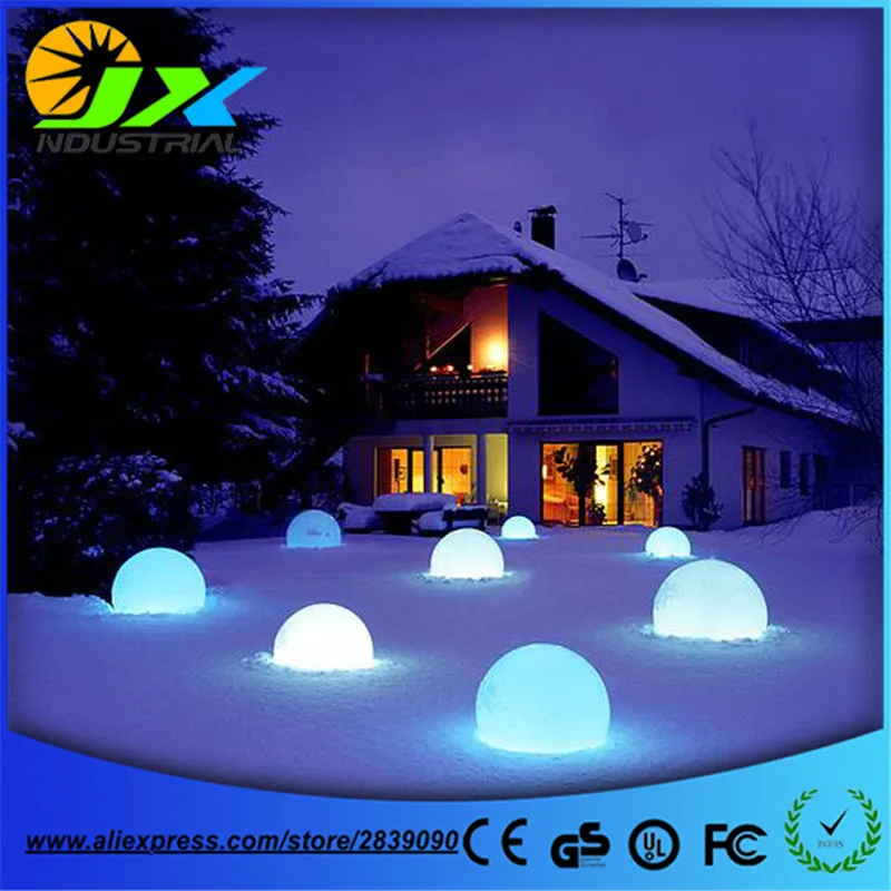 

Rechargeable RGB Led illuminated Furniture Table Lamps Outdoor Led illuminated Floating Swimming Pool Ball Light With Remote
