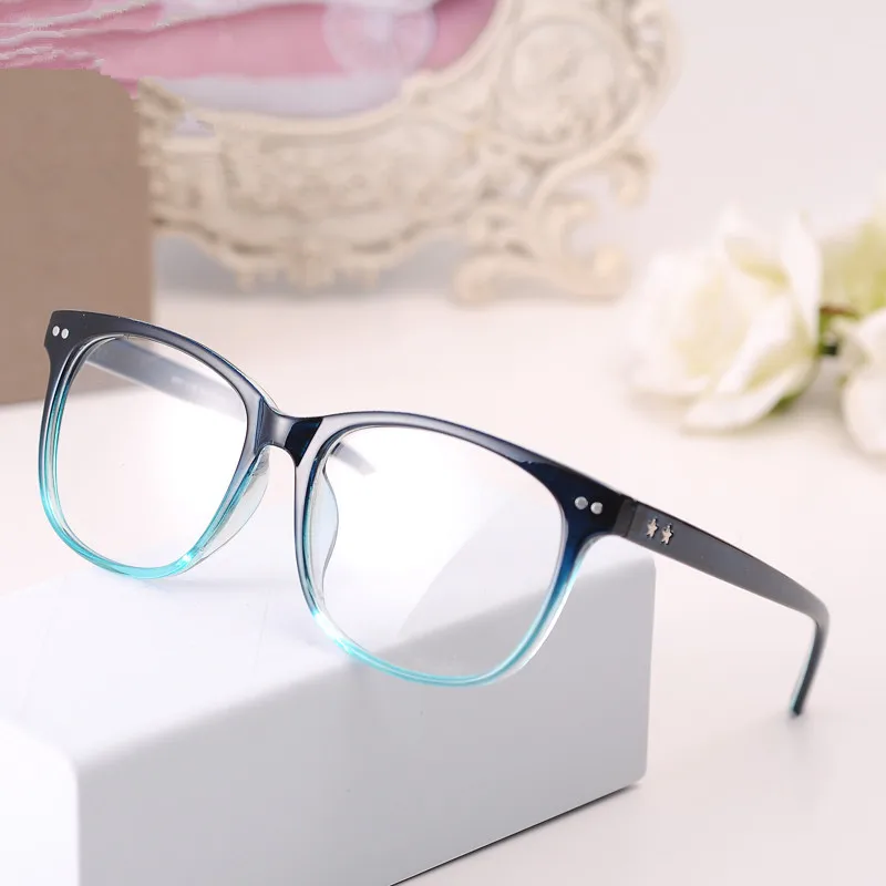 

BOYEDA Square Women Eyeglasses Spectacle Frame Female Optical Reading Computer Eye Glasses Frame Men Prescription Eyewear Oculos