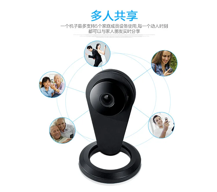 

Network HD video camera night vision wireless camera smart phone monitor