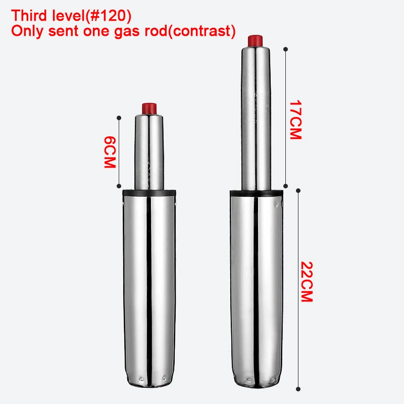 Замена цилиндра подъема газового стула сверхмощный гидравлический пневматический шок поршень взрывозащищенный газовый стержень офисное кресло аксессуар - Цвет: W 120 3