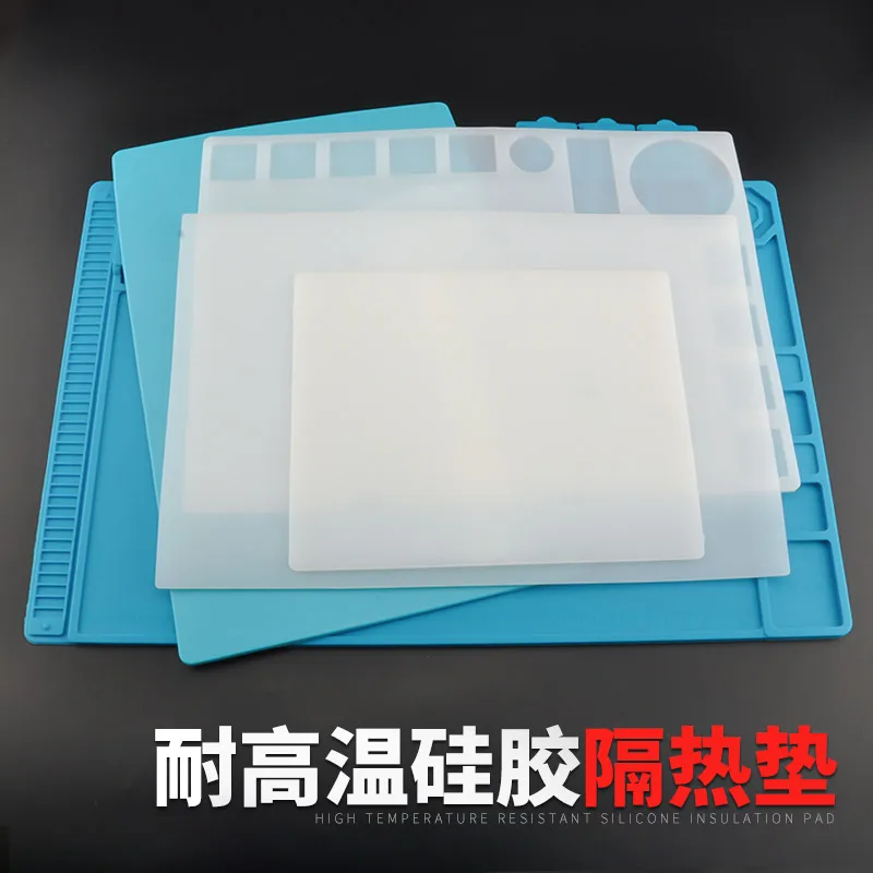 

ESD Heat Insulation Working mat Soldering Station Iron Phone Computer Repair Mat Magnetic Heat-resistant BGA Insulator Platform