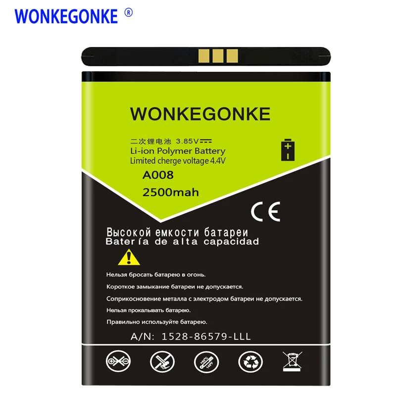 WONKEGONKE для Gooweel A008 батарея сотового телефона Высокое качество батареи