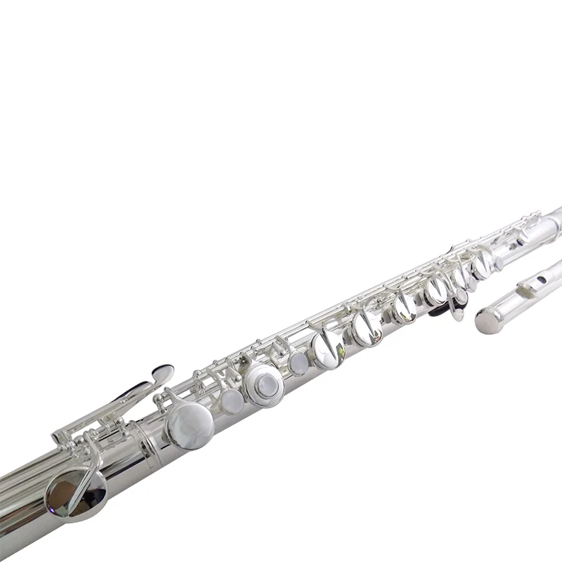 Jinbao Bass Flute C key flute Cupronickel flute musical instrument Jinbao Bass Flute C key flute Cupronickel flute musical instrument