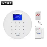 KERUI W17 IOS Android APP Remote Control Alarm System Wireless WIFI SIM GSM Home Burglar Security EN RU ES DE IT FR Switchable