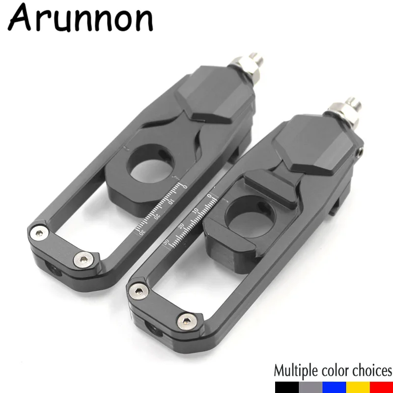 

Motorcycle Accessories Parts Tensioners Catena Rear Axle Spindle Chain Adjuster For SUZUKI GSXR1000 GSX-R1000 GSXR 1000 K9 2009