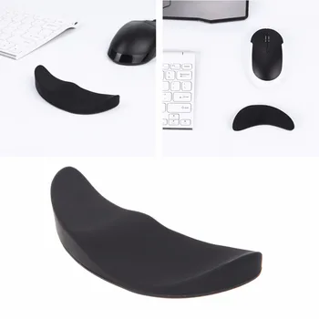 

Ergonomic Mouse Pad Silicon Gel Non-slip Streamline Wrist Rest Support Mat Computer Mousepad Black C26