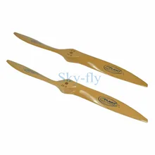 Hélice CW 3D en bois de hêtre, 16X8, 16X10, 17X8, 17X10, 18X8, 18X10, 19X8, 19X10, 20X8, 20X10, pour avion modèle RC