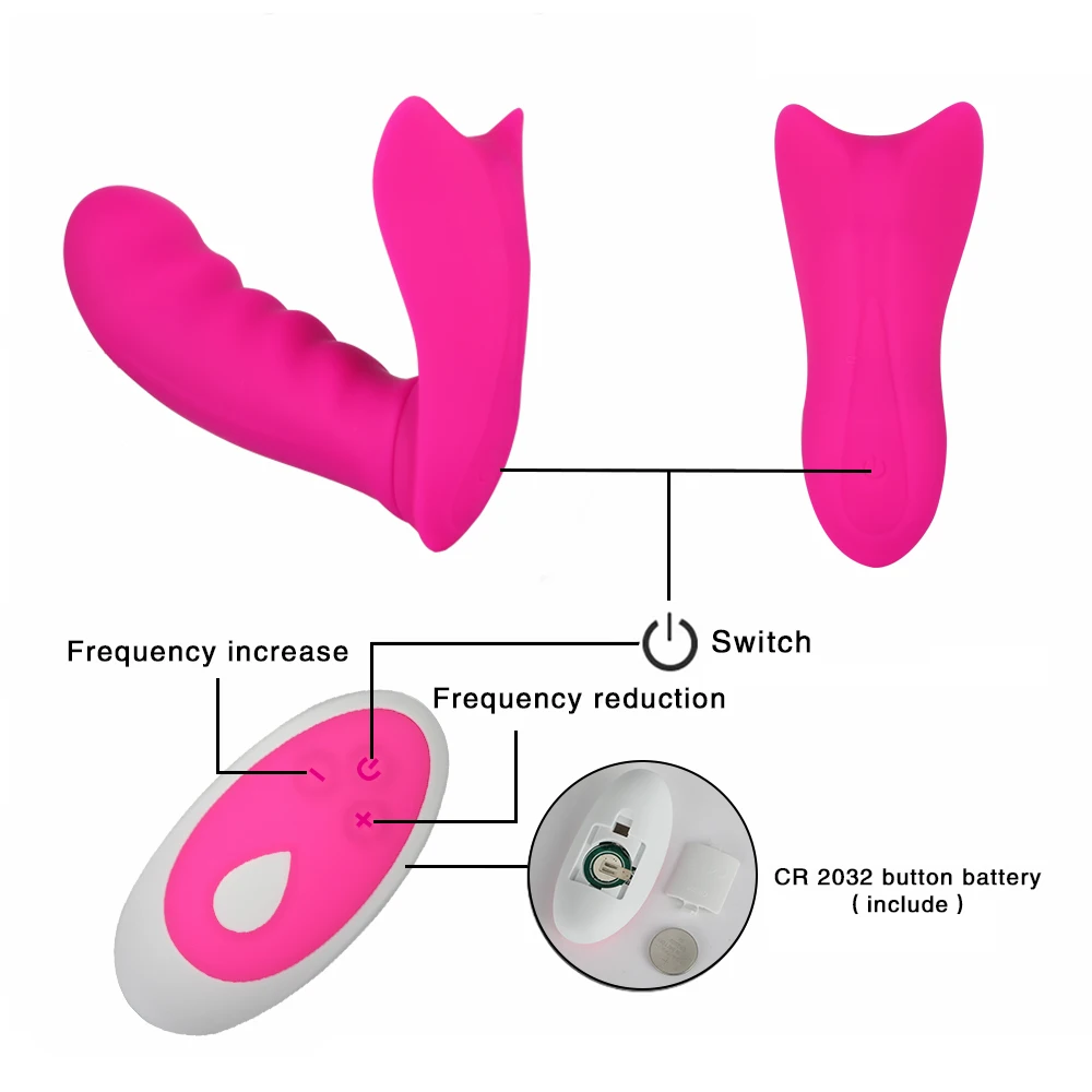 Wearable Dildo Vibrator For Women Vagina Wireless Remote Control G-spot Clitoral Stimulation Couple Vibrator Sex Toy For Adults (15)