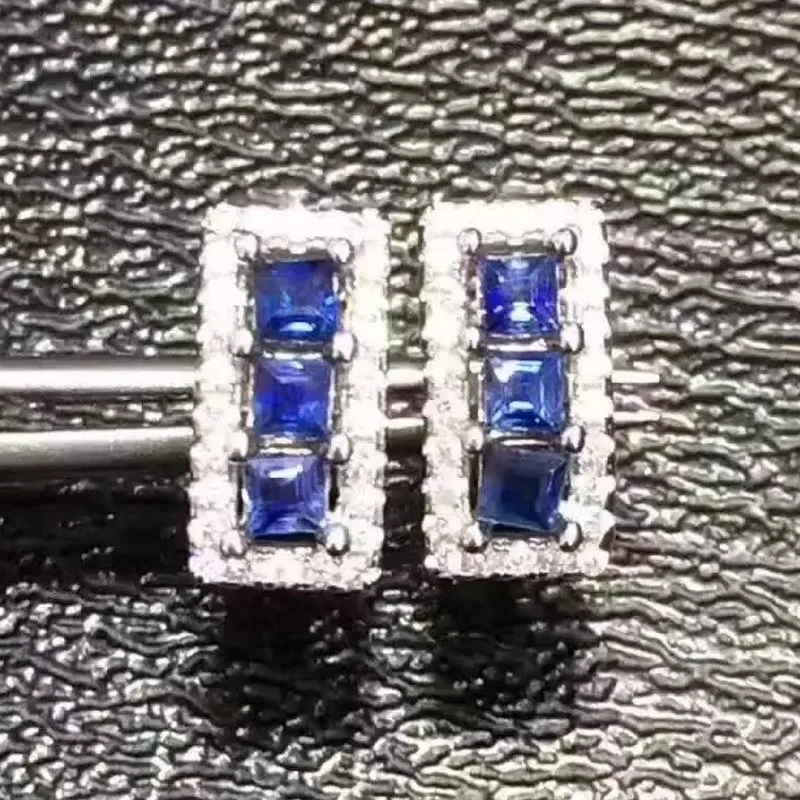 big stone stud earrings