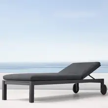 Новое поступление Открытый Патио Сад алюминиевый шезлонг мебель