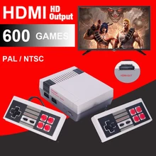 HDMI вне Ретро Классический Ручные игры Семья ТВ Видео игровой консоли детства встроенный 600 игр для ne мини p/ N HD из
