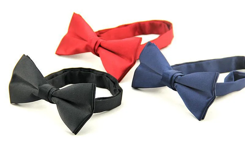 Mantieqingway свадебный подарок галстук-бабочка нейлон Bowties мужские двойной сплошной красный и темно-бантом Cravate Галстуки женское платье noeud Papillon