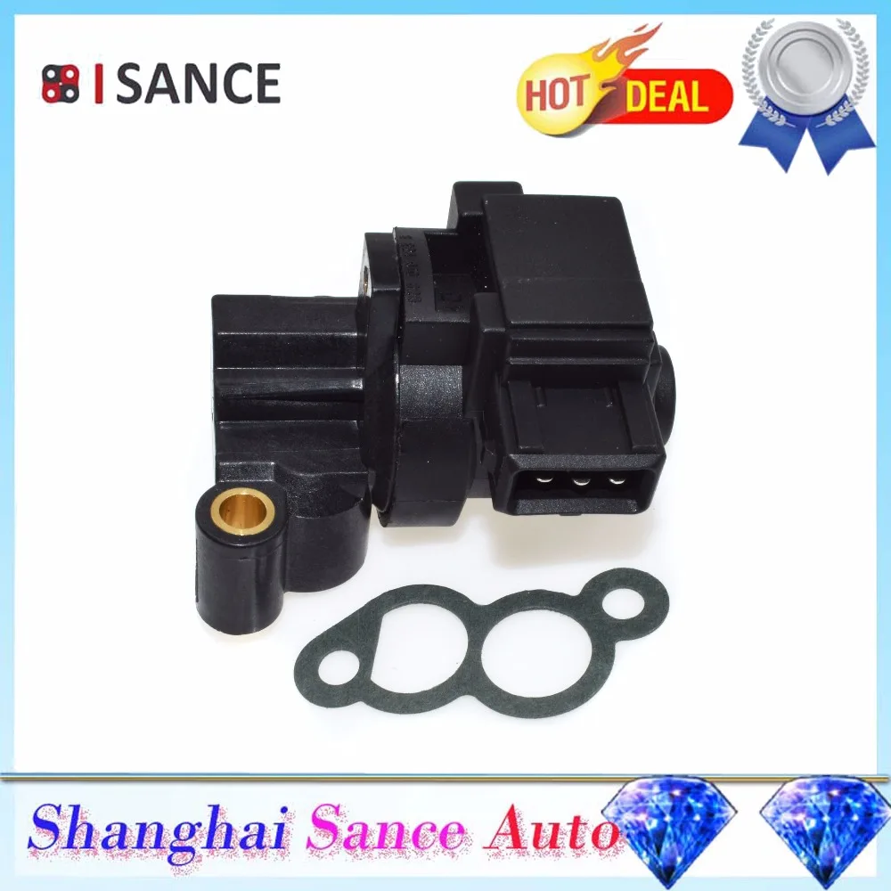 

ISANCE Idle Air Speed Control Valve IACV 35150-33010 35150-33001 For Hyundai Santa Fe Tucson Tiburon Sonata Kia Sportage Optima