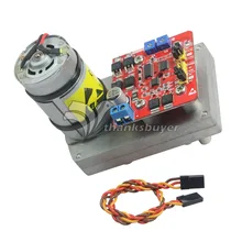 DC 12 V/24 V DH-03X сервопривод из сплава с большим крутящим моментом 180 кг/380 кг/см 160A механическая рукоятка для робота RC