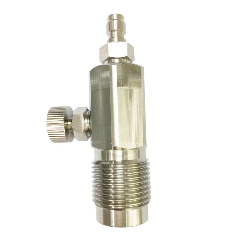 

PCP Air Refill HP Fill Station 300Bar Din Valve G5/8 for Carbon Fibre Cylinder Filling Stainless Steel