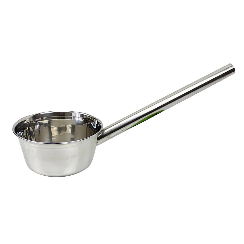 

Stainless Steel Long Handle Water Ladle Kitchen Tools Mirror Polish Soup Milk Scoop Kitchen Big Capacity Water Bailer Tableware