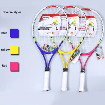 

1pcs High Quality New Junior Tennis Racquet Raquette Training Racket for Kids Youth Childrens Tennis Rackets with Carry Bag Hot