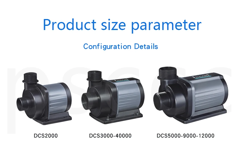 JEBAO DCS2000 DC2000 погружной водяной насос W/умный контроллер аквариум с морской водой пони DC насос eco аквариум 110V 220V