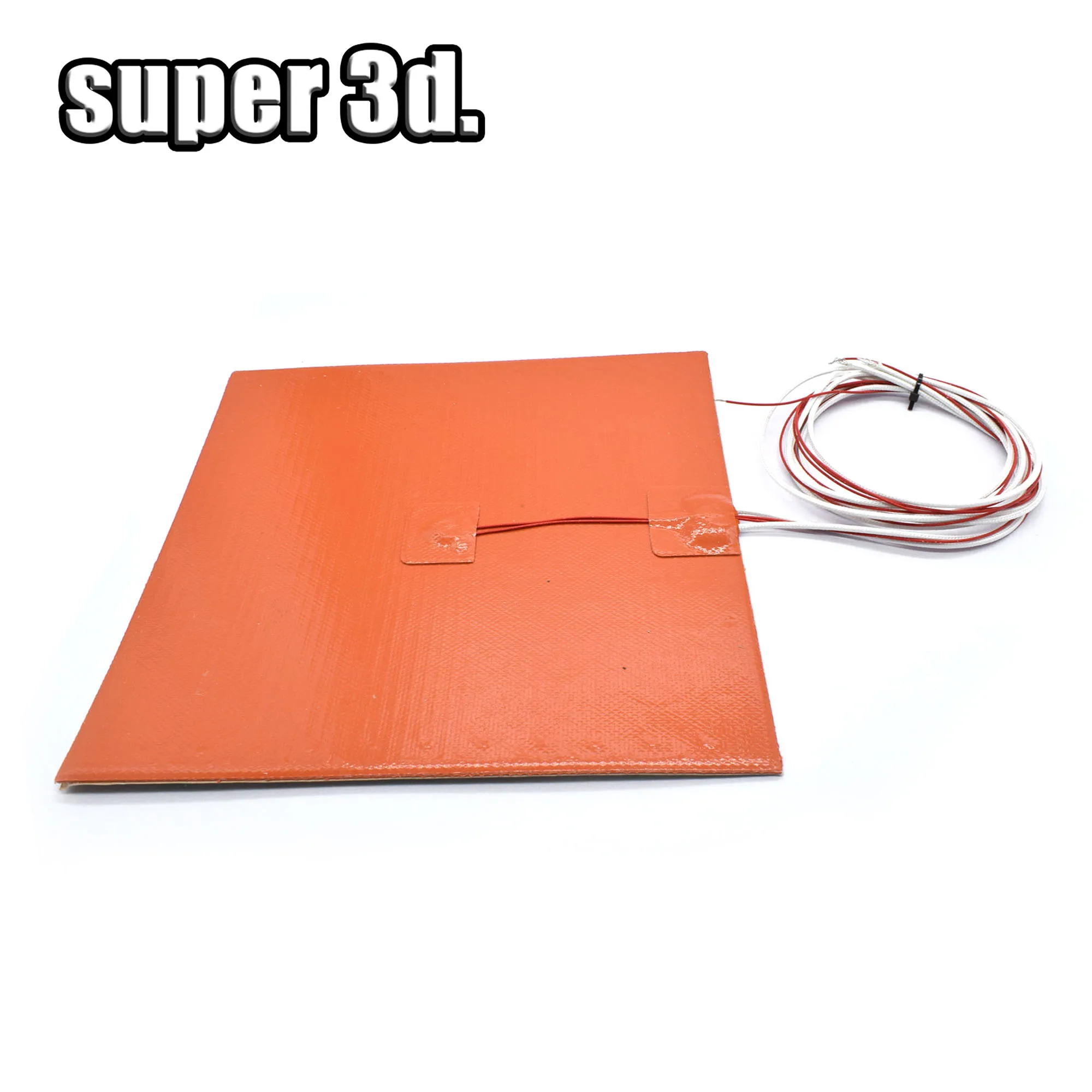 سيليكون ساخنة السرير لوحة التدفئة مرنة للماء 200x200/220*220/300x300 مللي متر PowerVoltage12V/ 220 V ل 3D طابعة أجزاء السرير الساخن