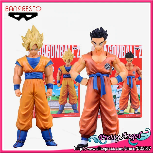 

PrettyAngel - Genuine Banpresto Dragon ball Z Super Structure Concrete Collection Vol.5 Super Saiyan Son Gokou & Yamcha Figure