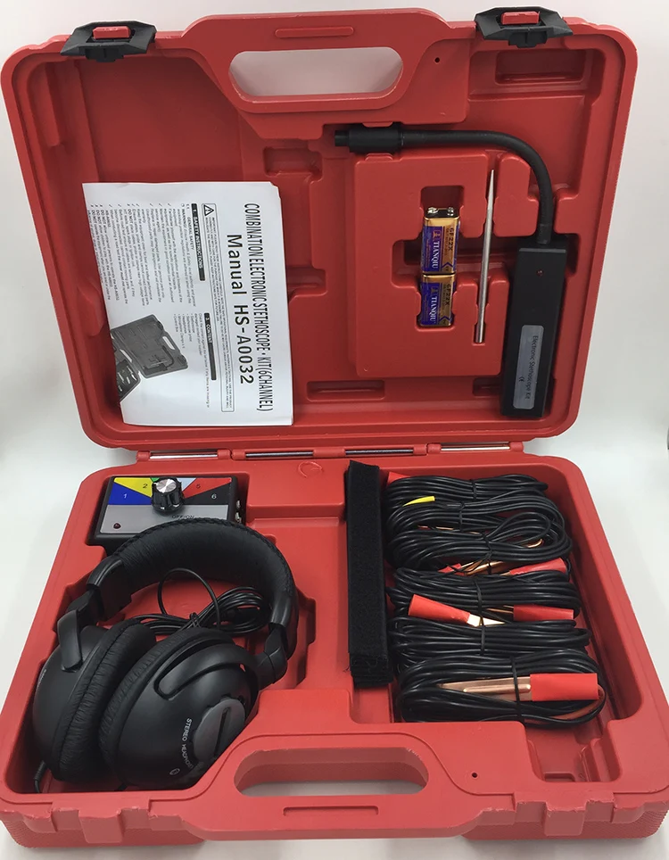 Combination Electronic Stethoscope Kit (6 channel)in Tire Repair Tools