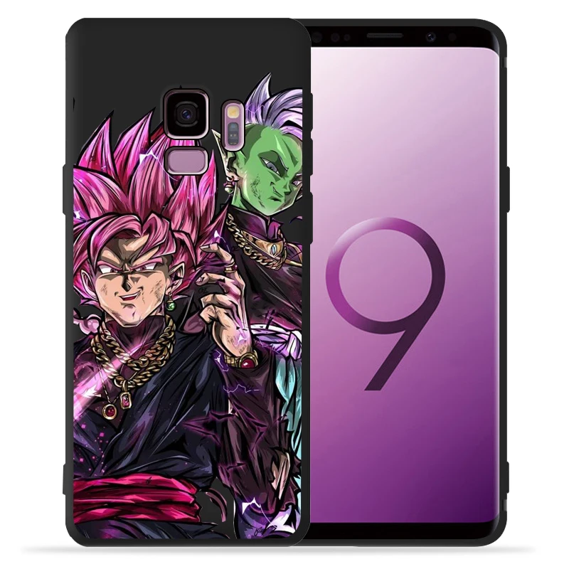 Dragon Ball Супер Саян Гоку Вегета Дракон Чехол для телефона для samsung Galaxy S9 S8 S10 плюс S7 S6 край S10 Lite Note9 8 крышка Etui