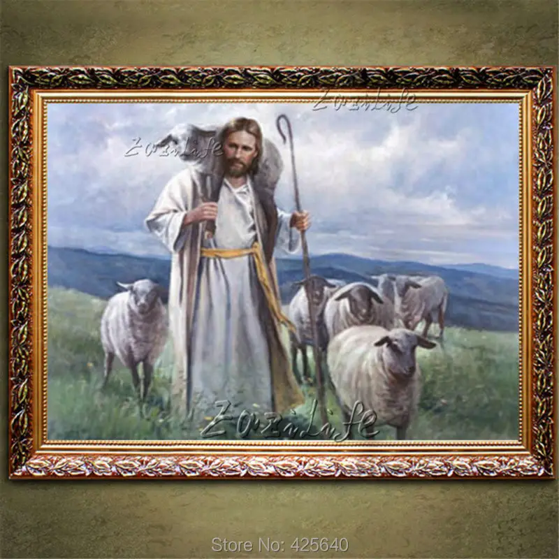 

Home Decor Jesus Christ Painting the Portrait of Jesus Art Decor Painting Print Giclee Art Print On Canvas Ready to Frame 46