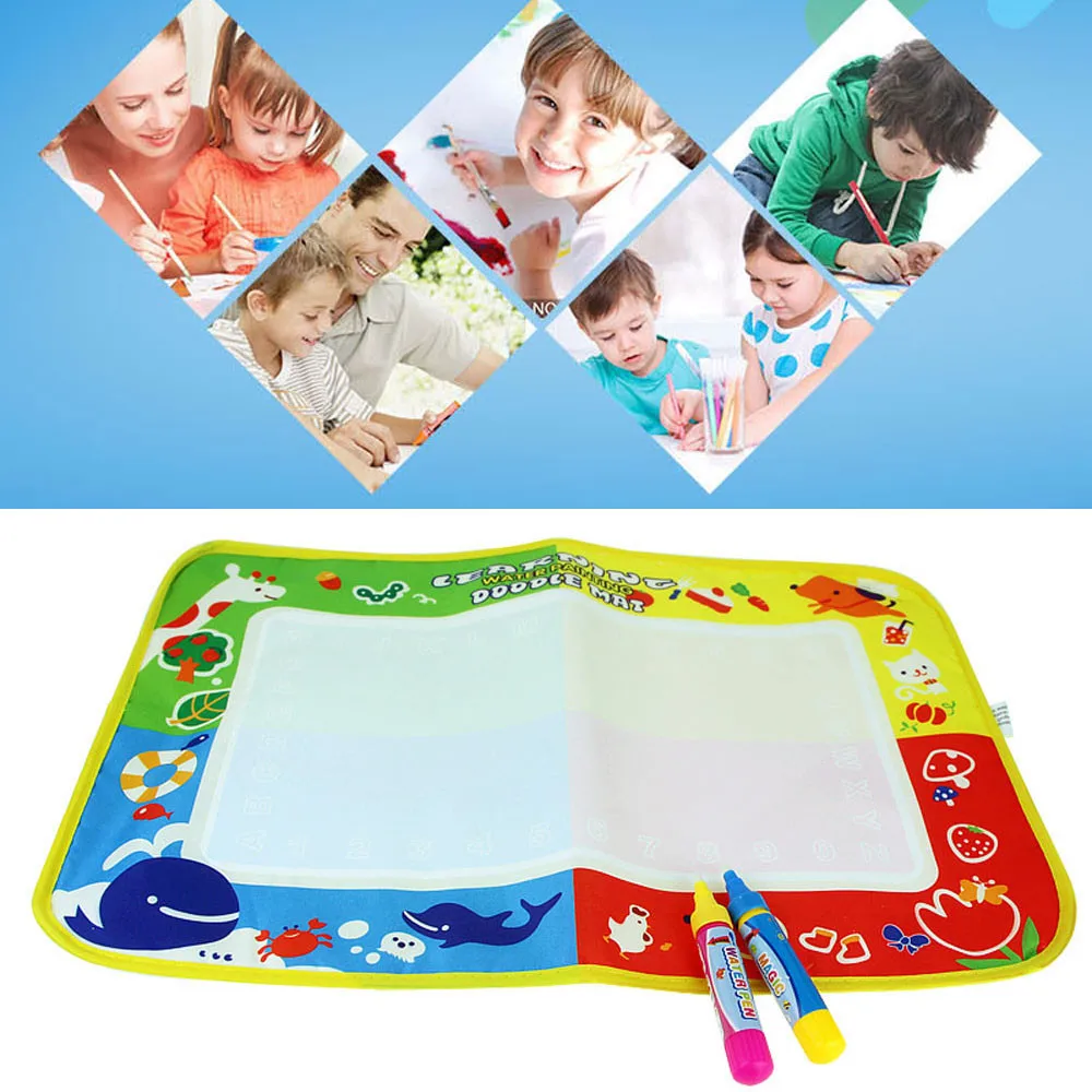 

46 x 30cm Drawing Toys New Water Drawing Painting Writing Mat Board Magic Pen Doodle toys for children Gift
