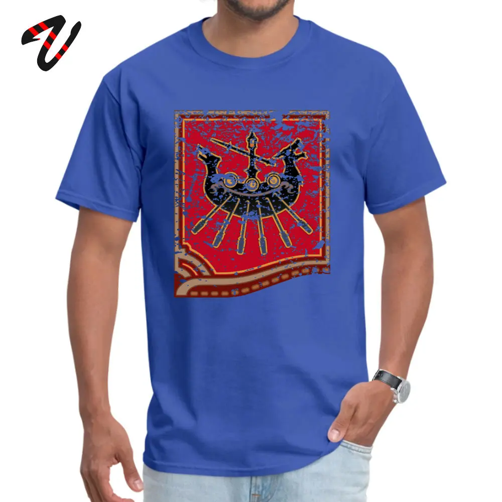Limsa Lominsa Flag Grunge 100% Cotton Fabric T-shirts for Men Short Sleeve Tops Tees Graphic ostern Day O-Neck T-shirts Street Limsa Lominsa Flag Grunge 22333 blue