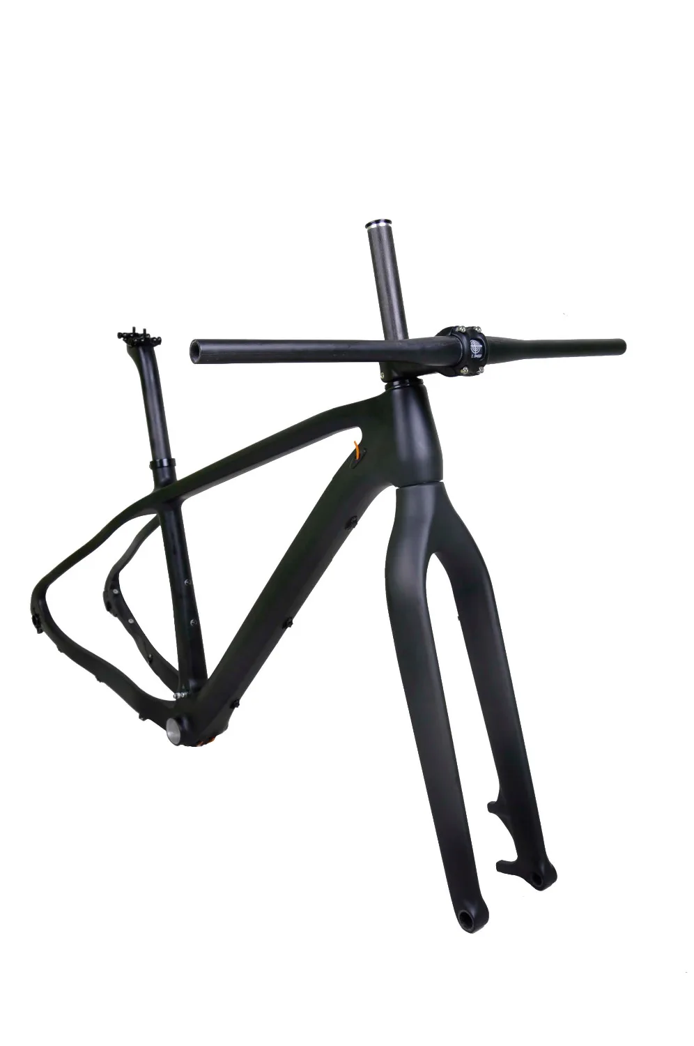 

2018 dengfu 27.5er full carbon mountain bike frame/fork/seatpost/stem/handlebar 650B black matt mtb frame BB92 full set M03