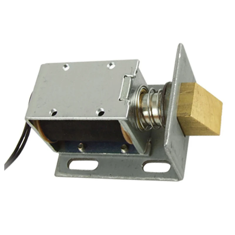 

NEW DC 12V Open Frame Type Solenoid for Electric Door Lock Silver