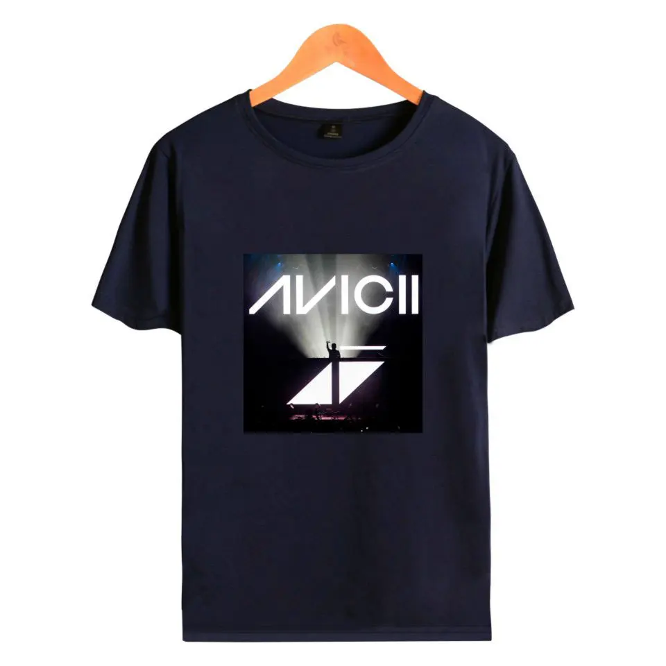 Швеция DJ Avicii иероглиф мужские футболки мода 2018 4XL тенденции Wake Me Up Повседневное с
